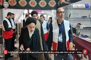 گوشه ای از خدمات معاونت بهداشت دانشگاه علوم پزشکی تهران در مراسم وداع و تشییع مراسم رهبر شهید در بیمارستان‌ شهدای سلامت و  مراکز مستقر در اطراف مصلای تهران 
